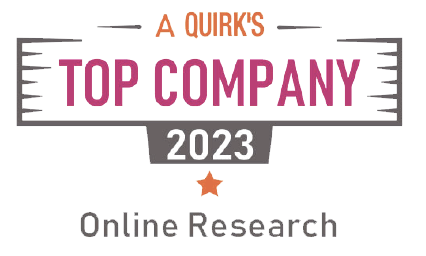 Quirk's Top Market Research Company Award
